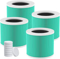 HY1800 Replacement Filter Compatible with CHIVALZ/MORENTO/Loytio/Honeyuan/AYAFATO/IOIOW HY1800 Air Purifier (4 Pack)