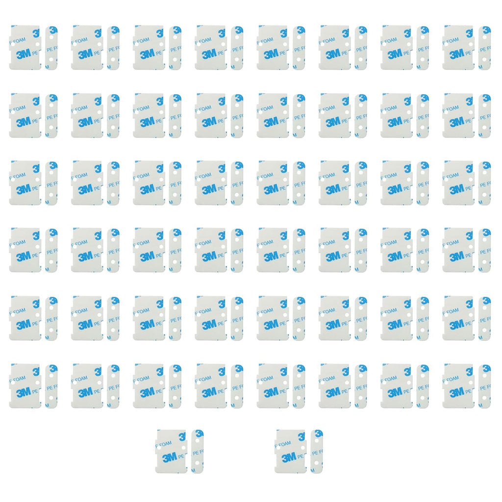 Replacement Adhesive for SimpliSafe Entry Sensors – (50 Pieces for Sensors & 50 Pieces for Magnets) - Strong Pre-Cut Double-Sided Tape for Easy, Secure Installation