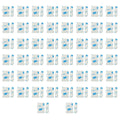 Replacement Adhesive for SimpliSafe Entry Sensors – (50 Pieces for Sensors & 50 Pieces for Magnets) - Strong Pre-Cut Double-Sided Tape for Easy, Secure Installation