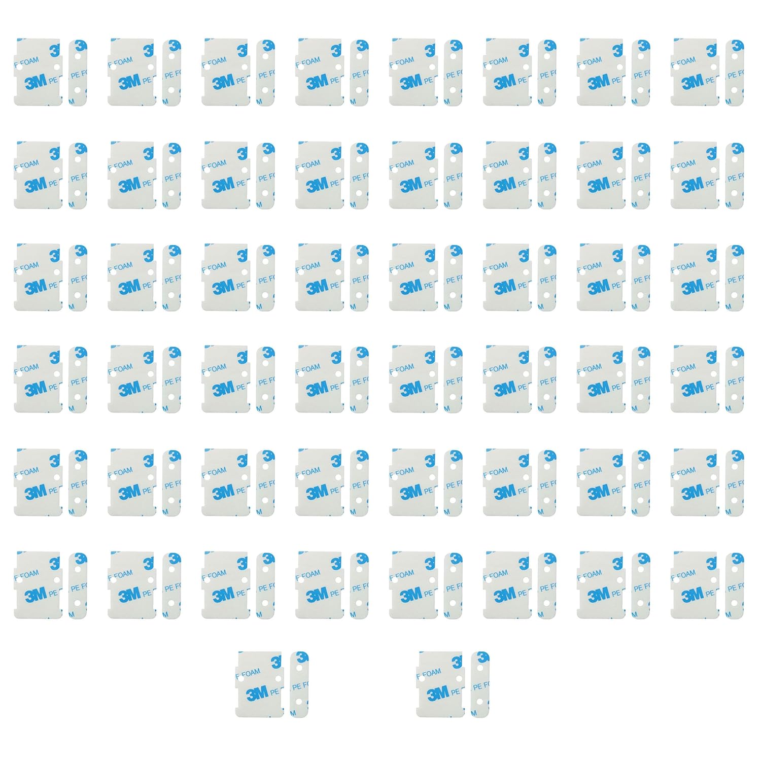 Replacement Adhesive for SimpliSafe Entry Sensors – (50 Pieces for Sensors & 50 Pieces for Magnets) - Strong Pre-Cut Double-Sided Tape for Easy, Secure Installation
