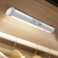 Automatic Closet Lighting Motion Sensor Rechargeable Battery Operated Closet Light with Eye-Protection Design Under Cabinet Light LED for Wireless Pantry Light Wardrobe Lights (100Lumen, 6000k 80+CRI)