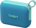 Tribit PocketGo Portable Bluetooth Speaker, 20H Playtime, IP68 Waterproof/Dustproof, Wireless, BT6.0, Shower, Powerful Sound, Custom EQ, TWS, Support TF Card, Floatable, Type-C, Travel/Outdoors (Blue)