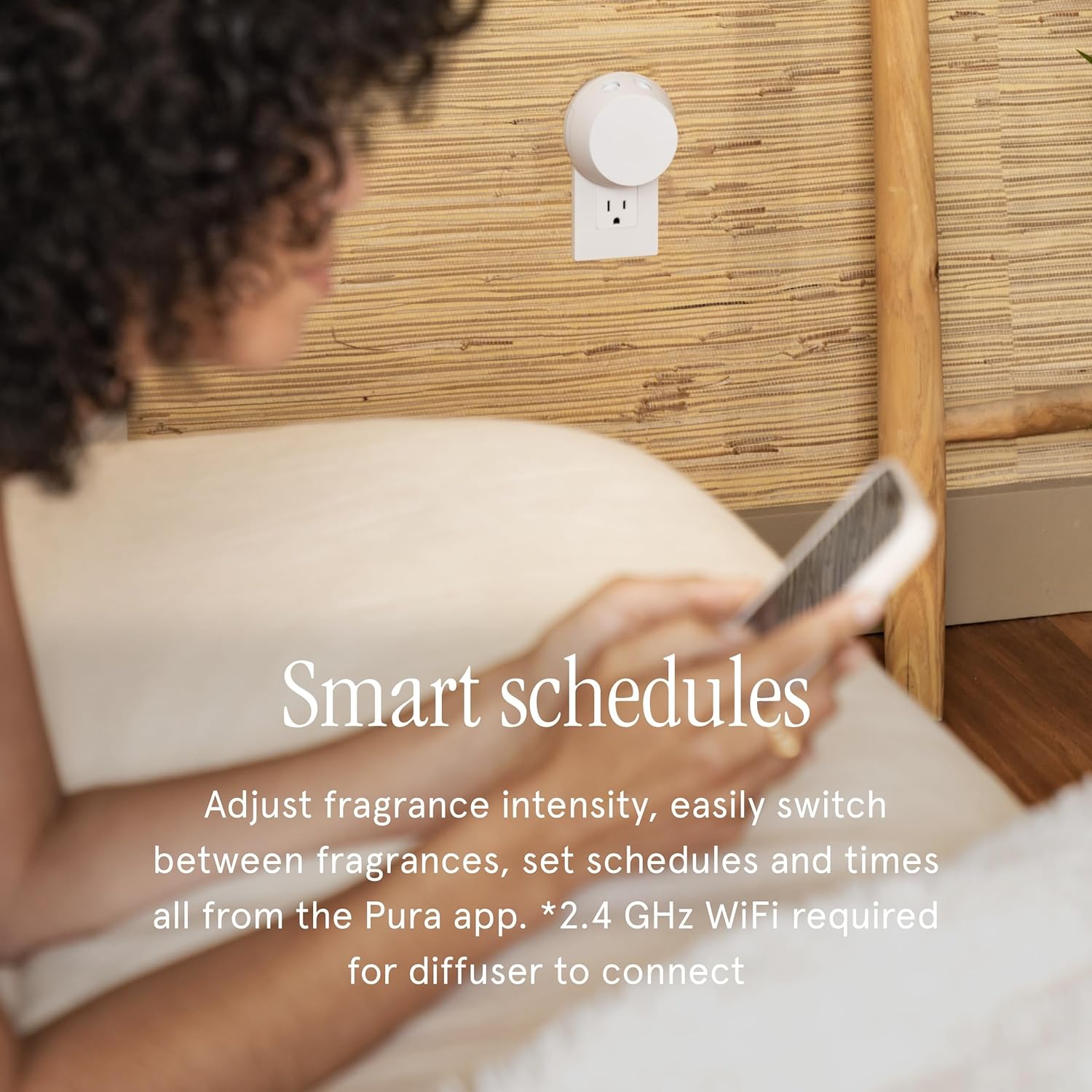 Pura x Studio McGee Smart Home Air Diffuser - Smart Air Diffuser - Up to 120-Hours of Luxury Fragrance per Refill - Spring & Summer Fragrance - 2 Pack, Sea Salt Driftwood
