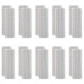20 Pack Breadboard 830 Point Solderless Prototype PCB Board Kit, Breadboards Protoboard MB-102 for Proto Shield Distribution Connecting Blocks, Arduino DIY Electronics Kit
