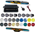 New Features Forward and Reverse Parking sensors, Option to Measure Distance in inches, bidirectional Display Option, and Customizable Digital Direction 18 Color Probes to Choose from(Dark Grey)