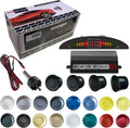 Parking Sensor Kit Backup Sensor Kit Reverse Sensor for Car 18 Color Options for Probes Adjustable Alarm Volume Professional Sensore de Reversa para Carro Safe Driving Assistant(Matte Black)