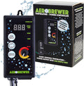 AEROBREWER Temperature + Power Controller -Variable Speed Controllers for Electric Motor Water Pump, +/- 3 Degree Temperature Controller, Variable Motor Speed Controllers for Mixing and Aerating