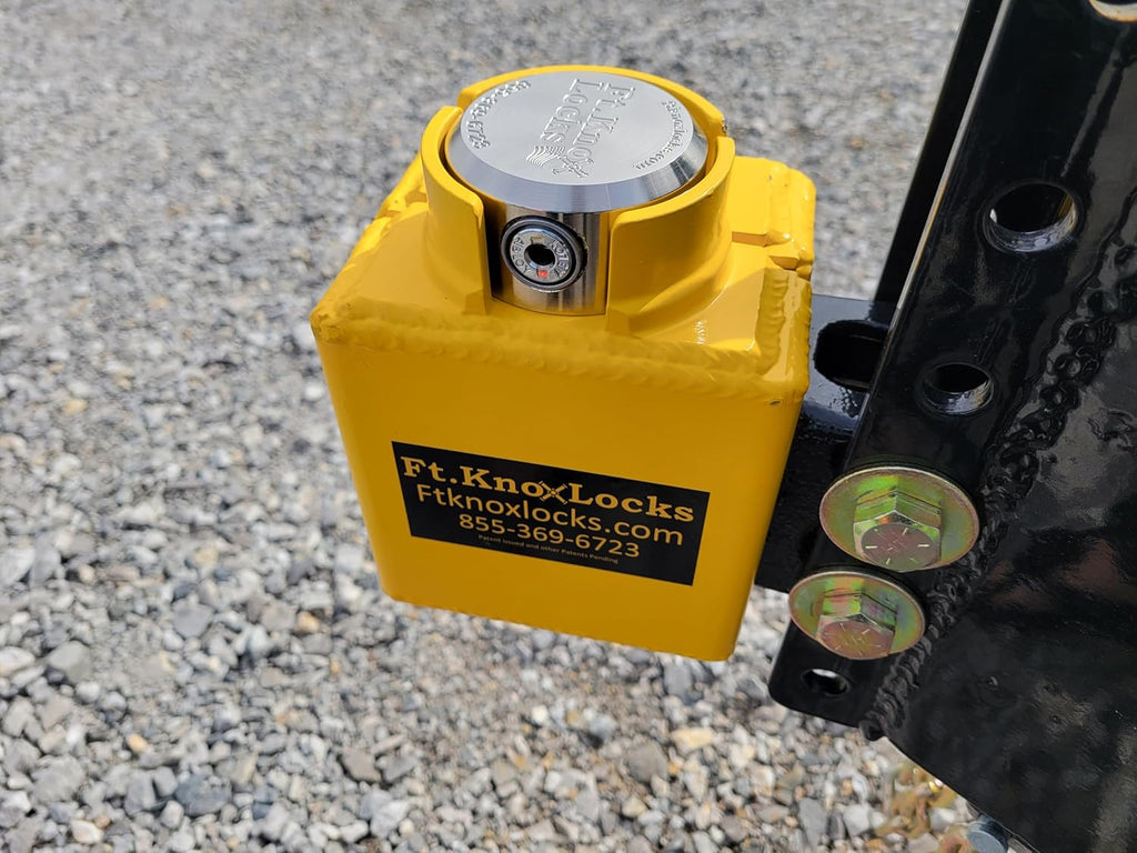 Demco EZ Latch Coupler Lock (for Cast Demco Version) W/Abloy Sentry Stainless Steel Puck Lock
