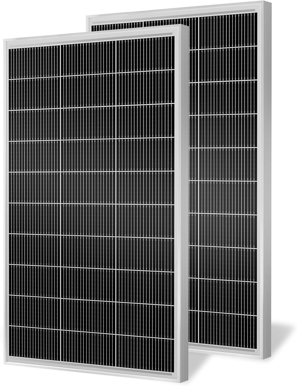 300 Watt Solar Panels, 12V 150 Watt 2 Pack, Monocrystalline Cell High-Efficiency PV Module, Solar Panels for Homes Camping RV Battery Boat Caravan and Other Off-Grid System