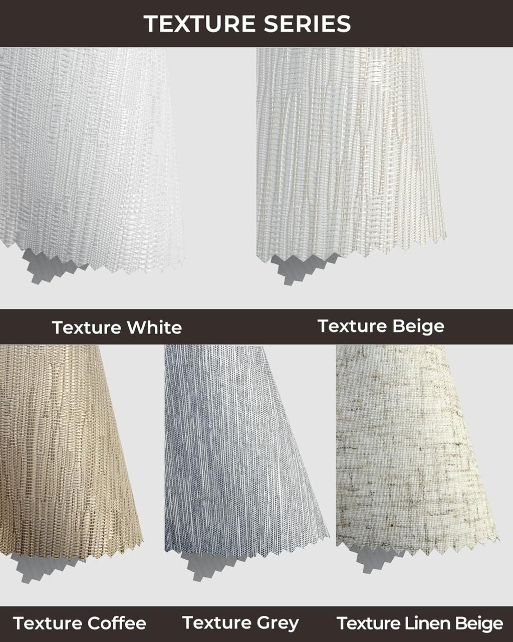 AIVIDIG 100% Blackout Shade Fabric Samples for Windows（Shade Fabric Samples）