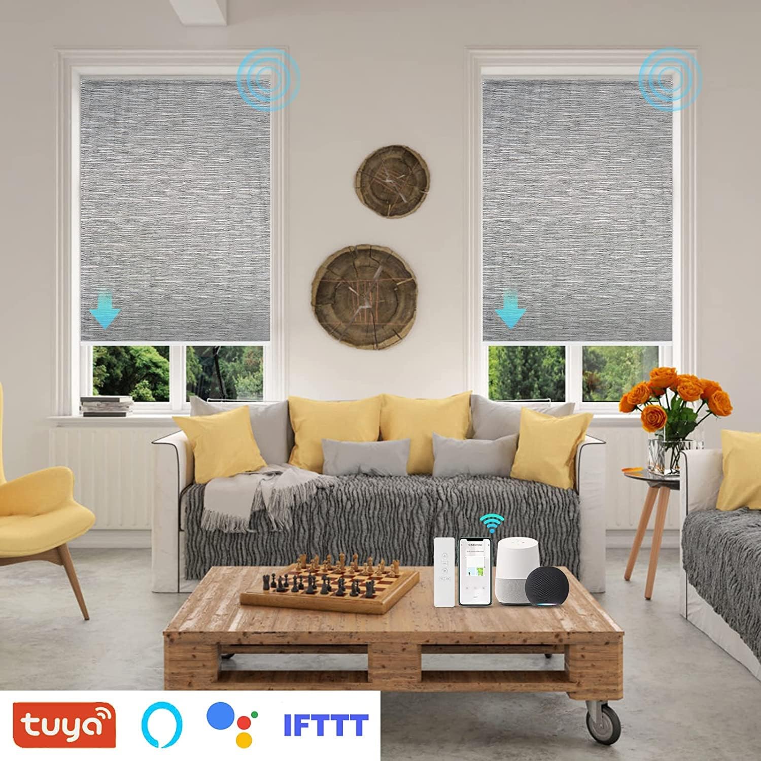 Astomi Blackout Roller Blinds Fabric Samples Collection (16 Colors)