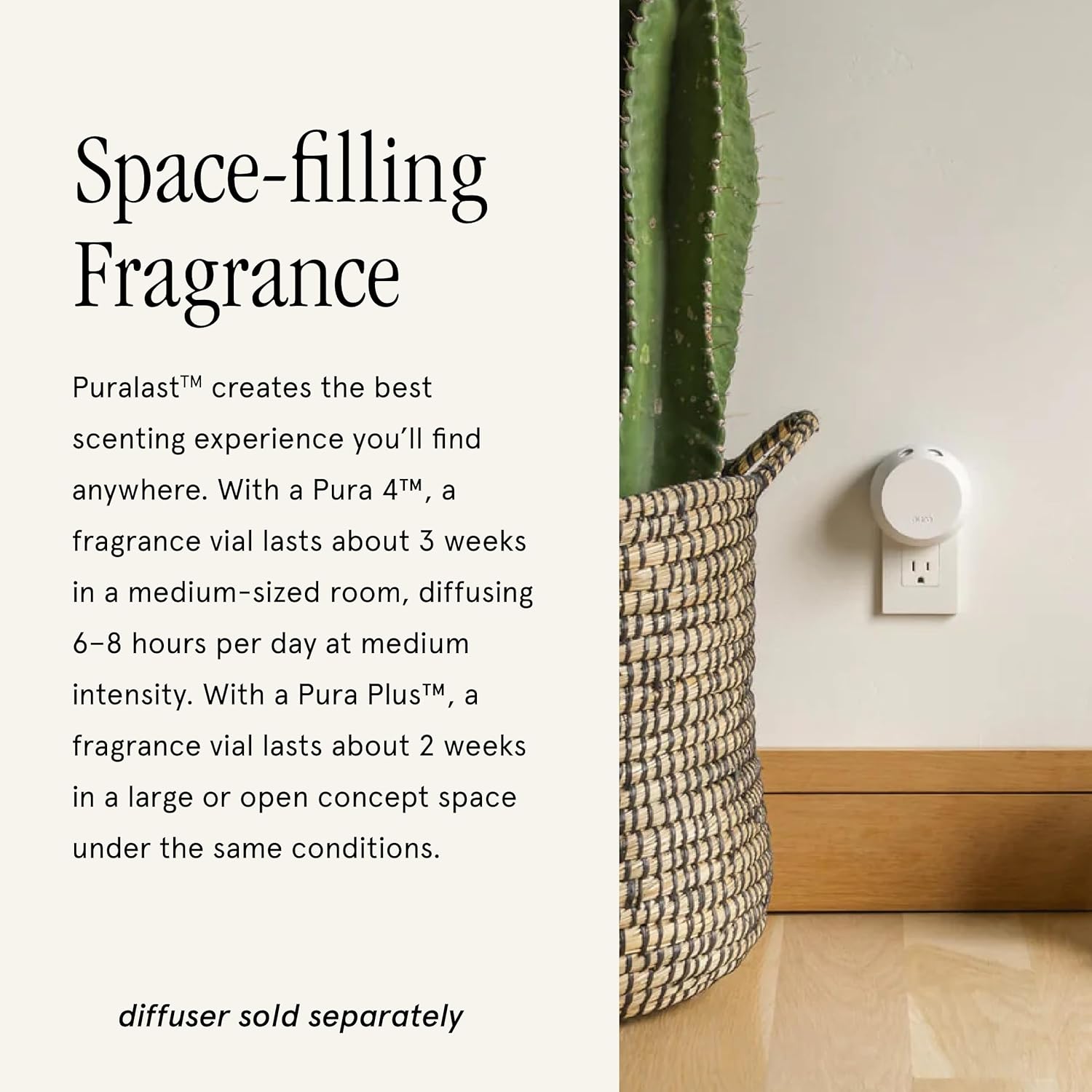 Pura x Studio McGee Smart Home Air Diffuser - Smart Air Diffuser - Up to 120-Hours of Luxury Fragrance per Refill - Spring & Summer Fragrance - 2 Pack, Sea Salt Driftwood