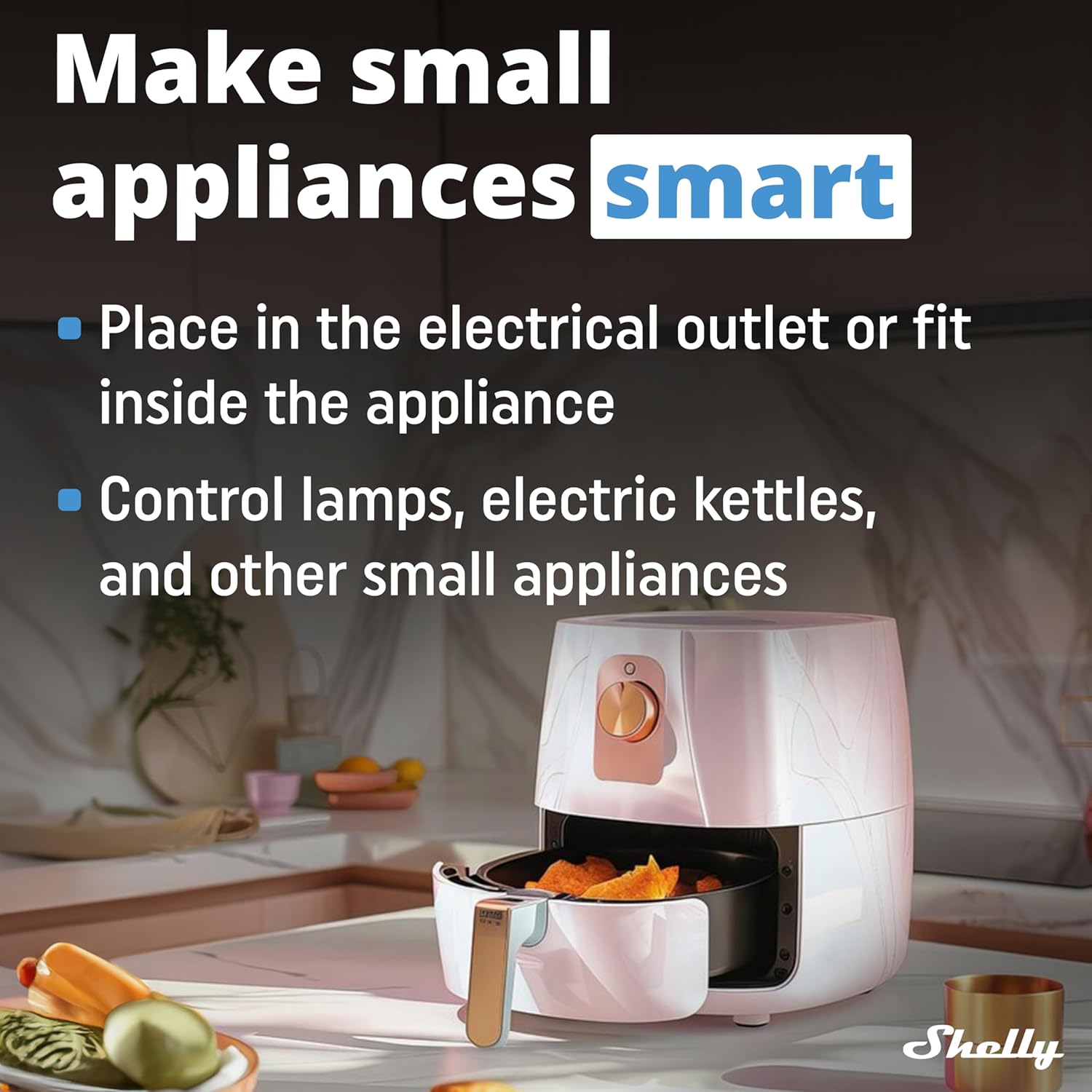 Shelly Wave 1PM Mini US LR, Z-Wave Long Range Smart Switch Relay with Power Metering, 1-Channel 8 A, Compatible with Alexa, Google Home, SmartThings & Home Assistant, Bulletproof Security