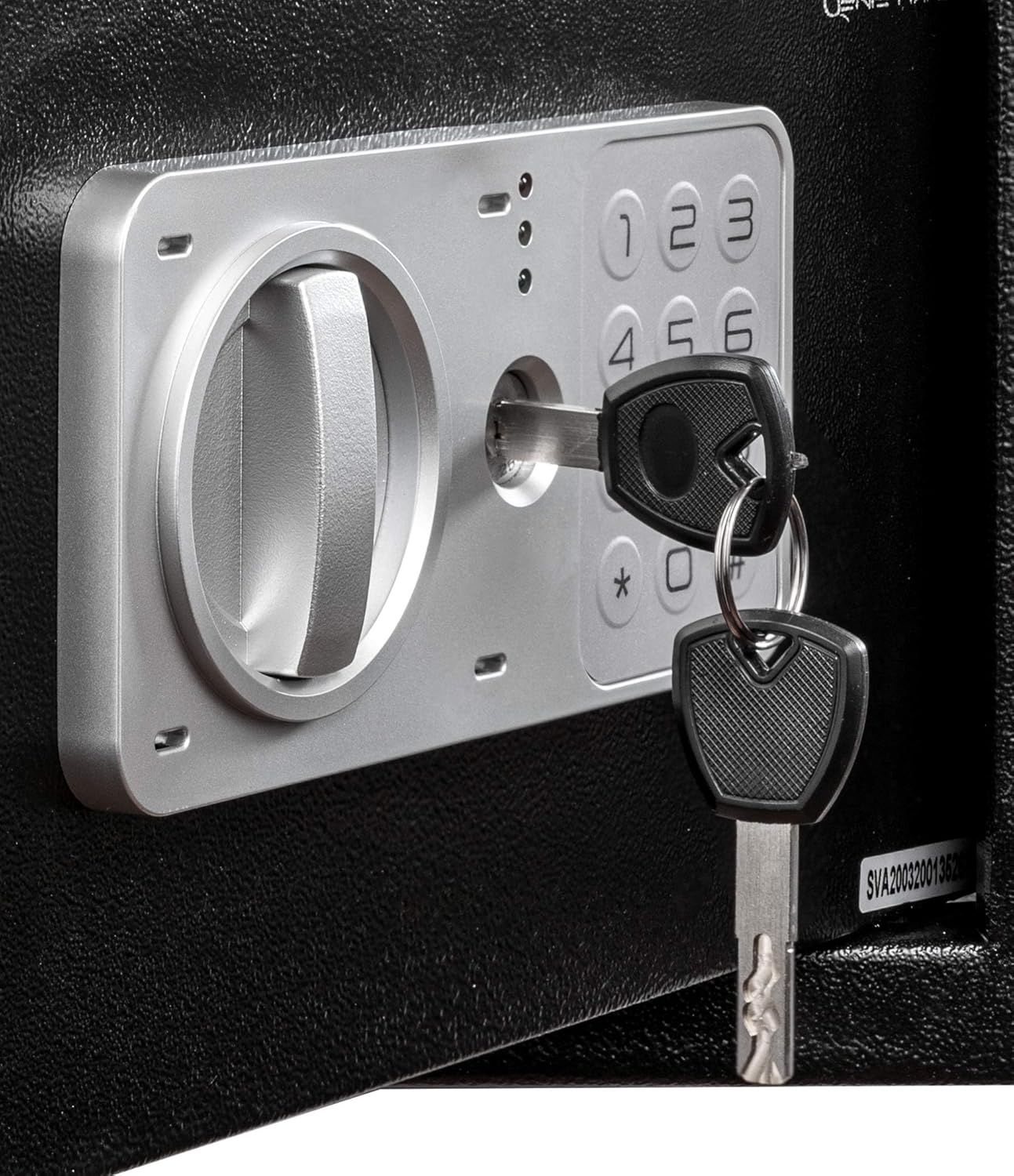 Genie Hand – Time Delay Safe, Anti Robbery Safe Box, Timed Controlled Opening – B-Class Lock – Anti Bounce Technology – Emergency Opening Keys (Medium – Standard)