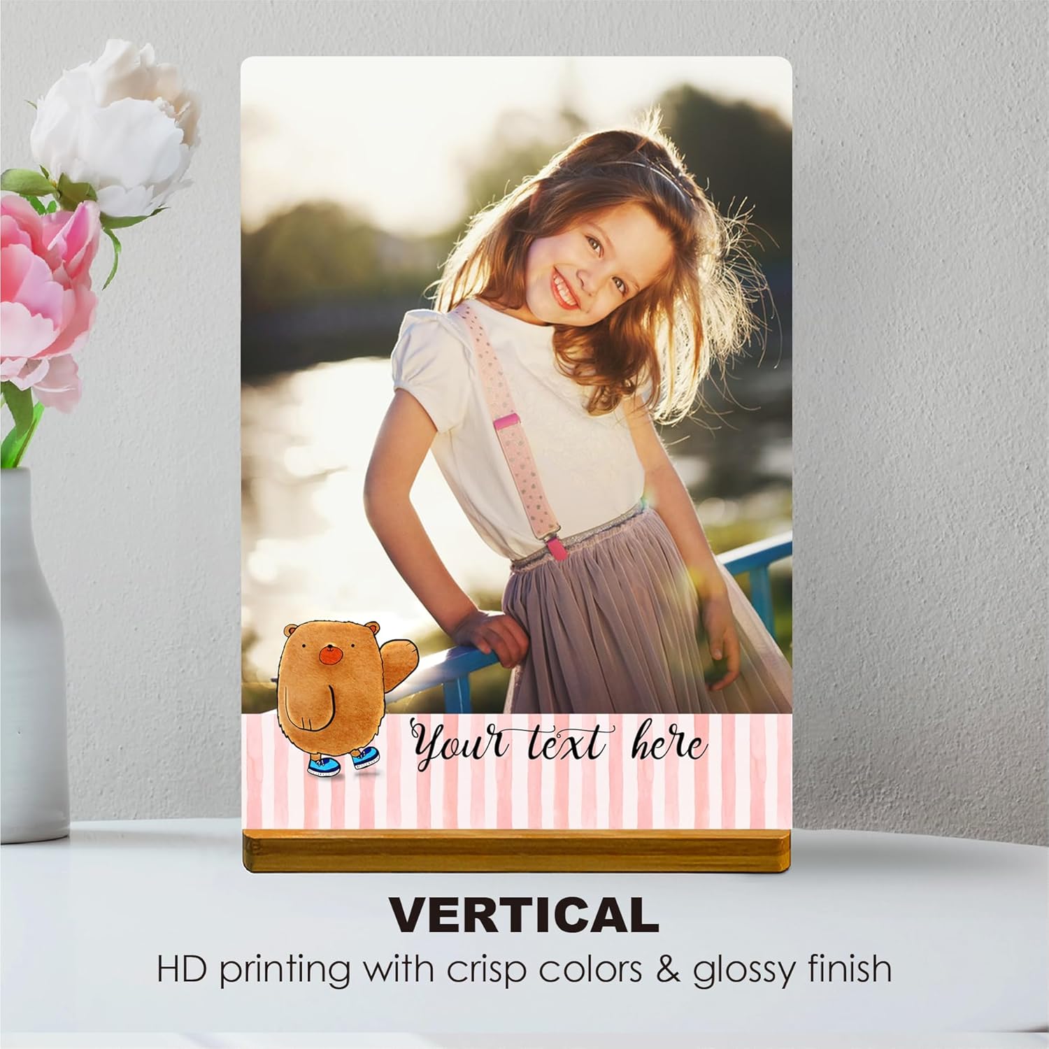 Custom Style Custom Metal Photo Prints,Customize Your own Picture Frame,Personalized Metal Picture Gift for Family and Lovers