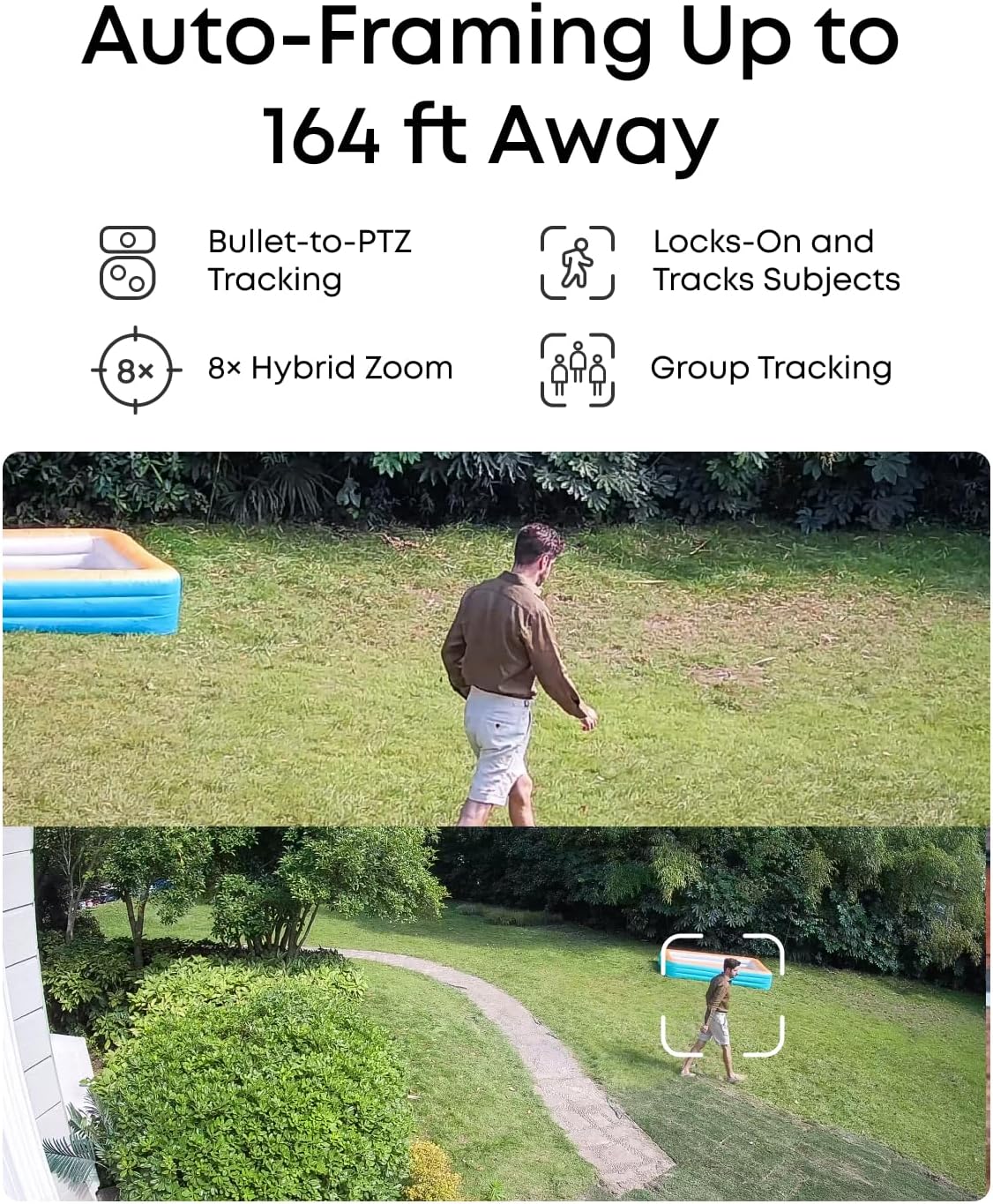 eufy PoE NVR Security Camera System S4, 24/7 Recording,Up to 16CH, 2TB HDD, 2 Bullet-PTZ Cams, 2 Bullet Cams, 360° PTZ, AI Auto Framing & Tracking, Smart Video Search, Color Night Vision