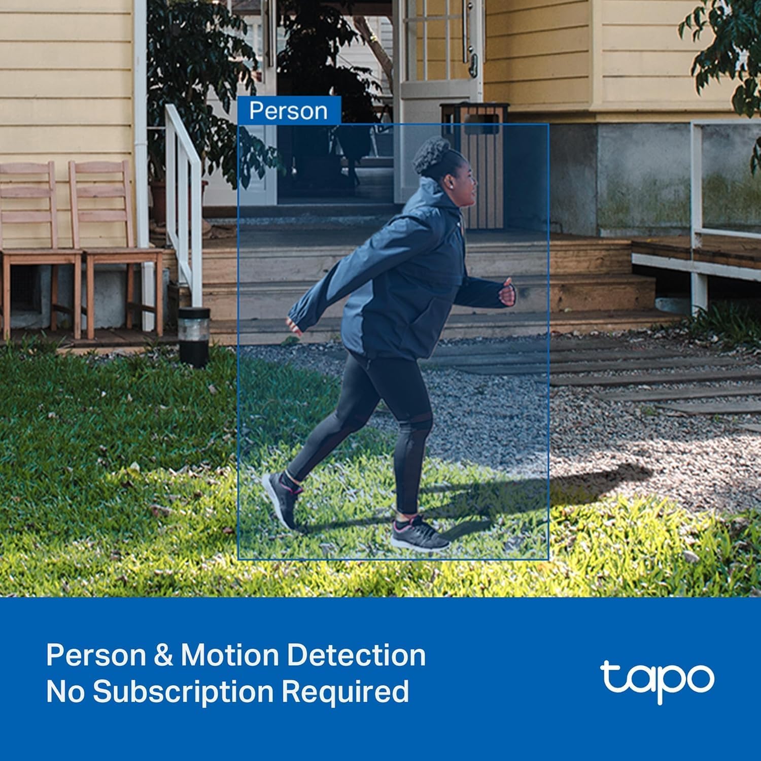 Tapo 2K 3MP Indoor/Outdoor Security Camera - Free Person/Motion/Cry Detection, Color Night Vision, IP65 Weatherproof, SD/Cloud Storage, Works w/Alexa & Google Assistant, HybridCam (2-Pack)