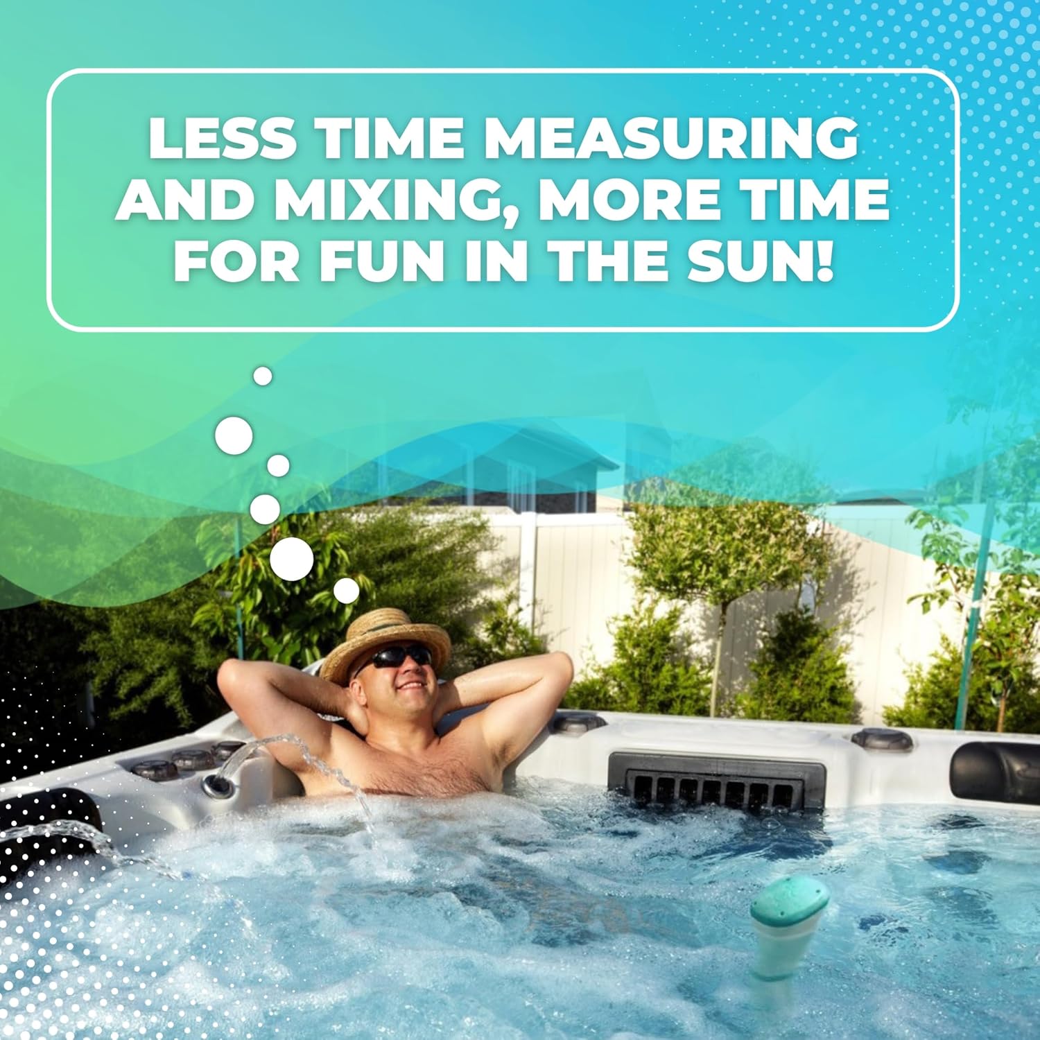 iopool Smart Water Monitor - Works for Chlorine & Bromine Pools, Hot Tubs, & Swim Spas - Gives Precise Dosage recommendations.
