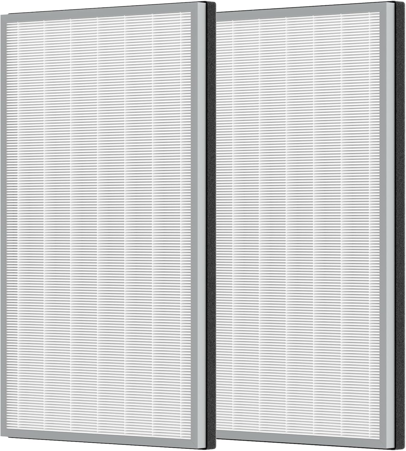 2 Pack Upgraded 3-in-1 Carbon HEPA HE601 Replacement Filter for Shark Air Cleaner Purifier 6 (HE601 & HE602) Part # HE6FKPET