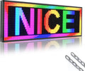 Outdoor P10 Led Scrolling Sign RGB Full Color by WIFI Control With High Brightness led sign Programmable for Business Advertising Board (39''x14'')