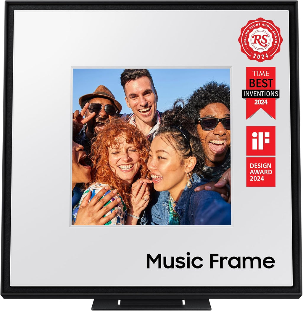 Samsung 65" The Frame Pro 4K Neo QLED Smart TV (2025) with Modern Brown Customizable Bezel & Music Frame Smart Speaker with Dolby Atmos