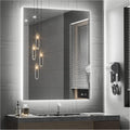 Keonjinn 28 x 36 Inch LED Bathroom Mirror with Backlit, Anti-Fog Vanity Mirror, CRI90+ HD Tempered Glass, Stepless Dimmable, High Lumen, UL Listed, Waterproof, Horizontal/Vertical