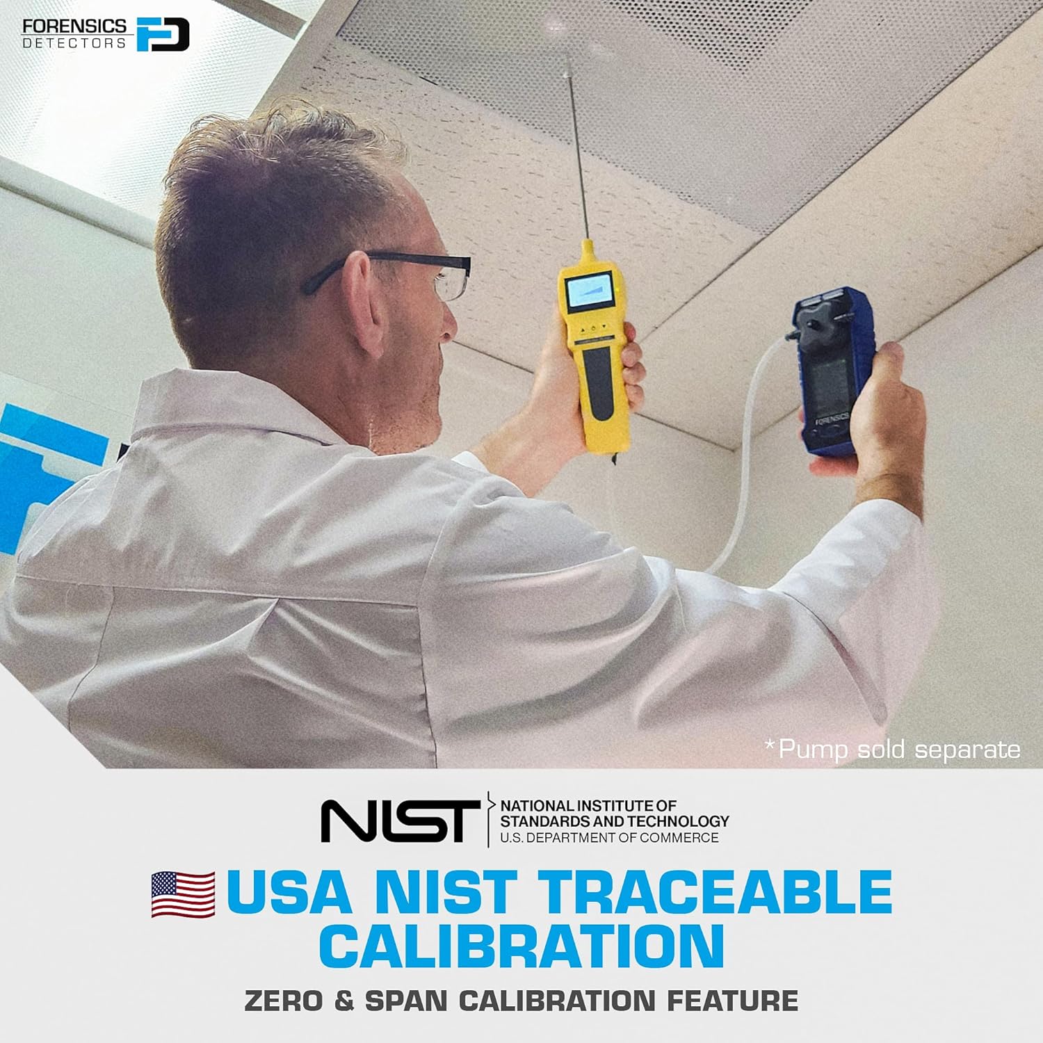 Multigas 4 Gas Monitor | with USA NIST Calibration Certificate | CO, H2S, CO, EX LEL |