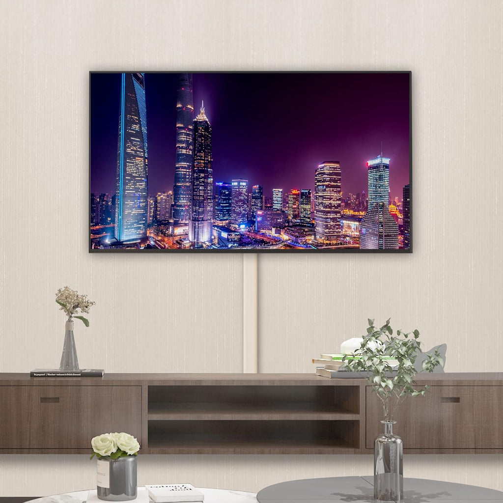 ZhiYo TV Cord Cover for Wall, 32 inch Cable Concealer, Cord Hider for Wall Mounted TV, Paintable Cable Cover to Hide Wires, Beige Wire Raceway Kit, 2X L15.8in W1.5in H0.75in