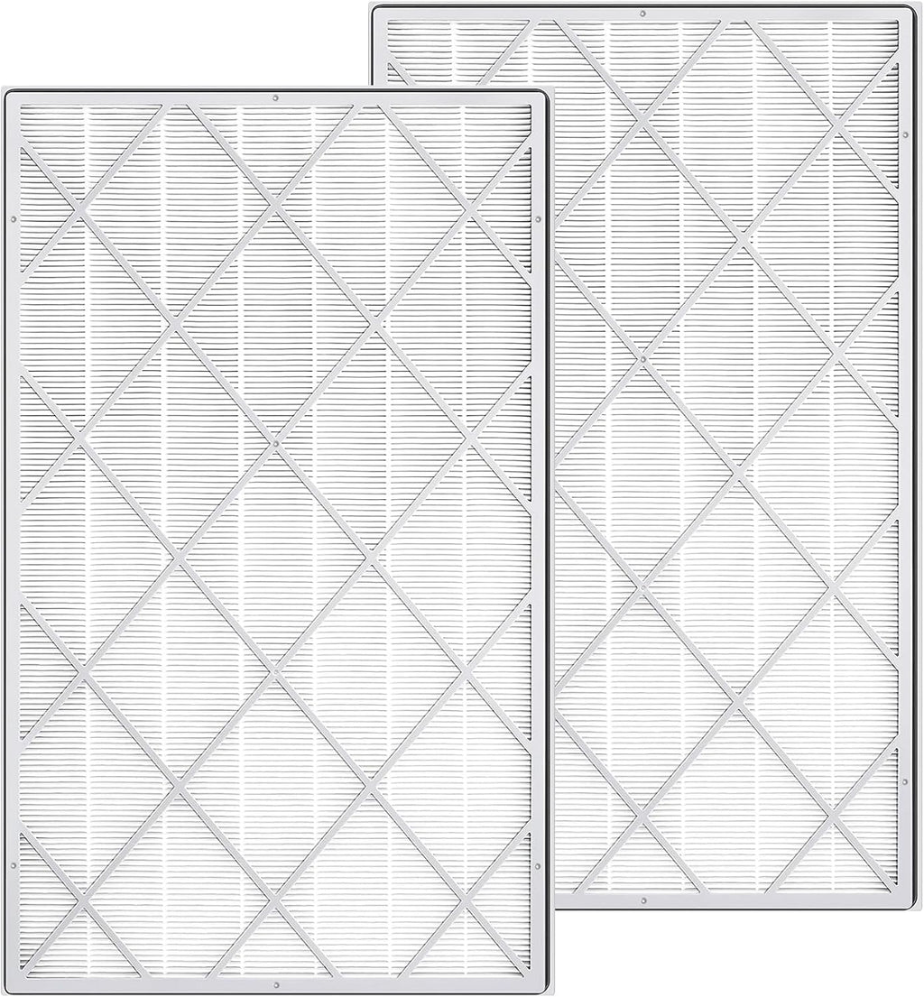 HE601 Replacement Filter for Shark HE6FKPET HE601 HE602 6 Fan Air Purifier, H13 3-in-1 Filter System - Absorbs 99.97% Particulates, Part # HE6FKPET, HE6FKBAS, HE6FKPRO, 2 Pack