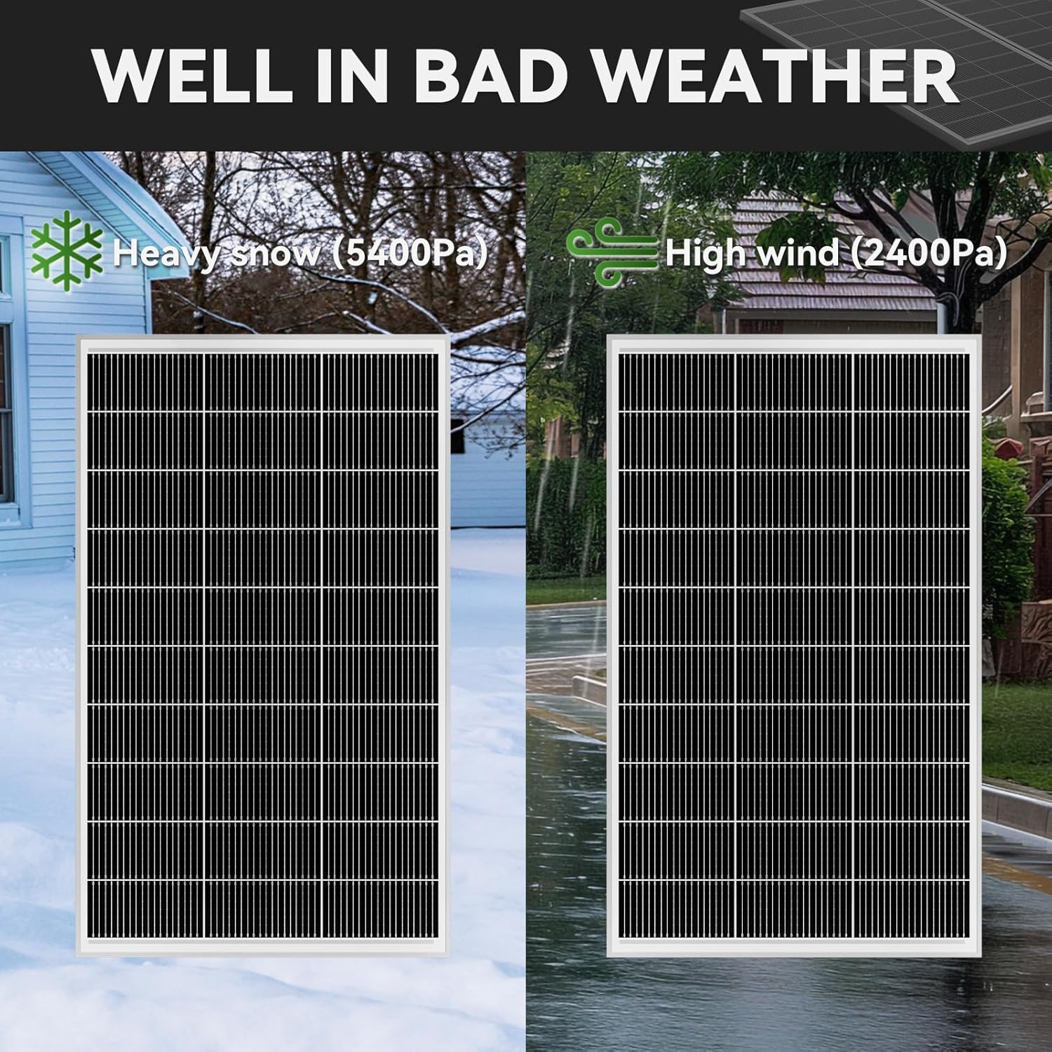 150W 4pack 600 watt Solar Panel Monocrystalline Cell High-Efficiency PV Module, Solar Panels for Homes Camping RV Battery Boat Caravan and Other Off-Grid System