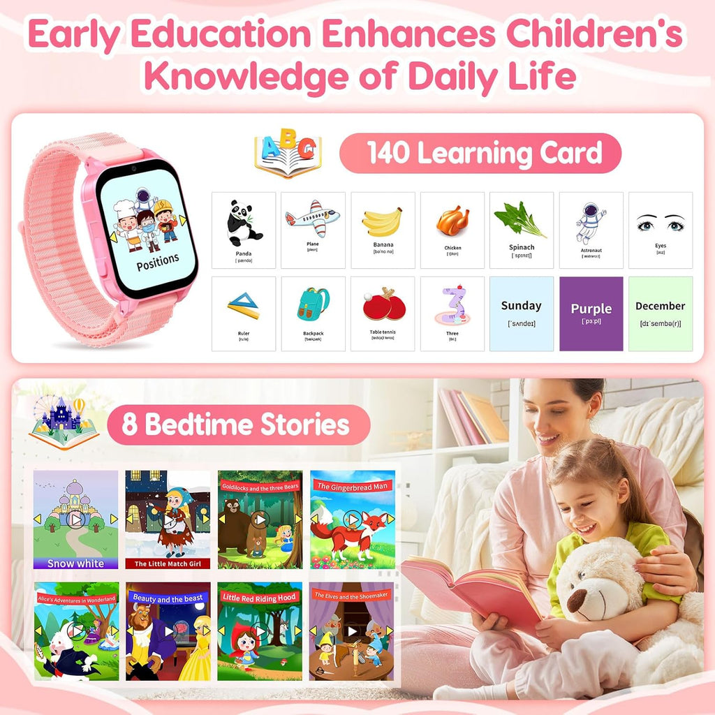 cjc Smart Watch for Girls Ages 4-8