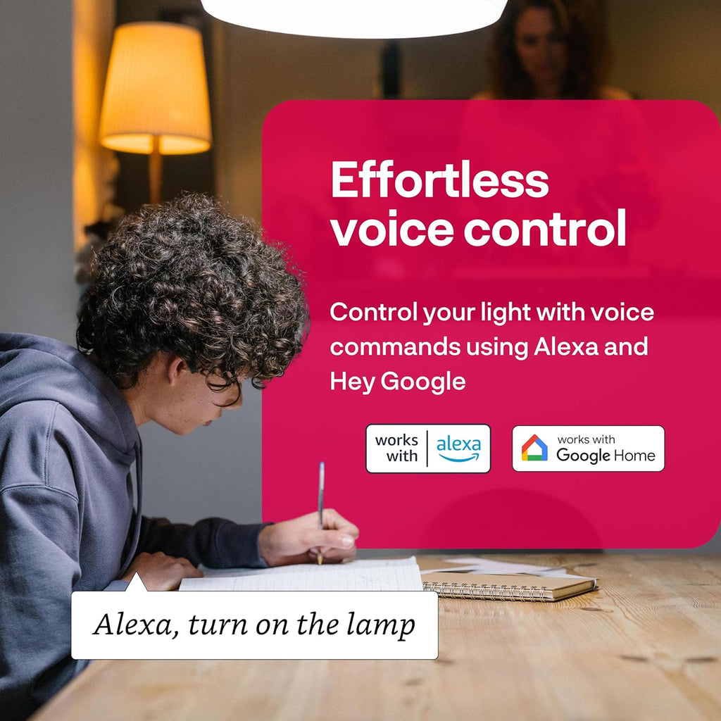 innr Smart Light Bulbs, A19 Zigbee, Works with Philips Hue* and Alexa (Bridge Required), Soft White Light Bulb, Dimmable, E26 LED Bulb 60 Watt, Warm White, 830lm, 4-Pack