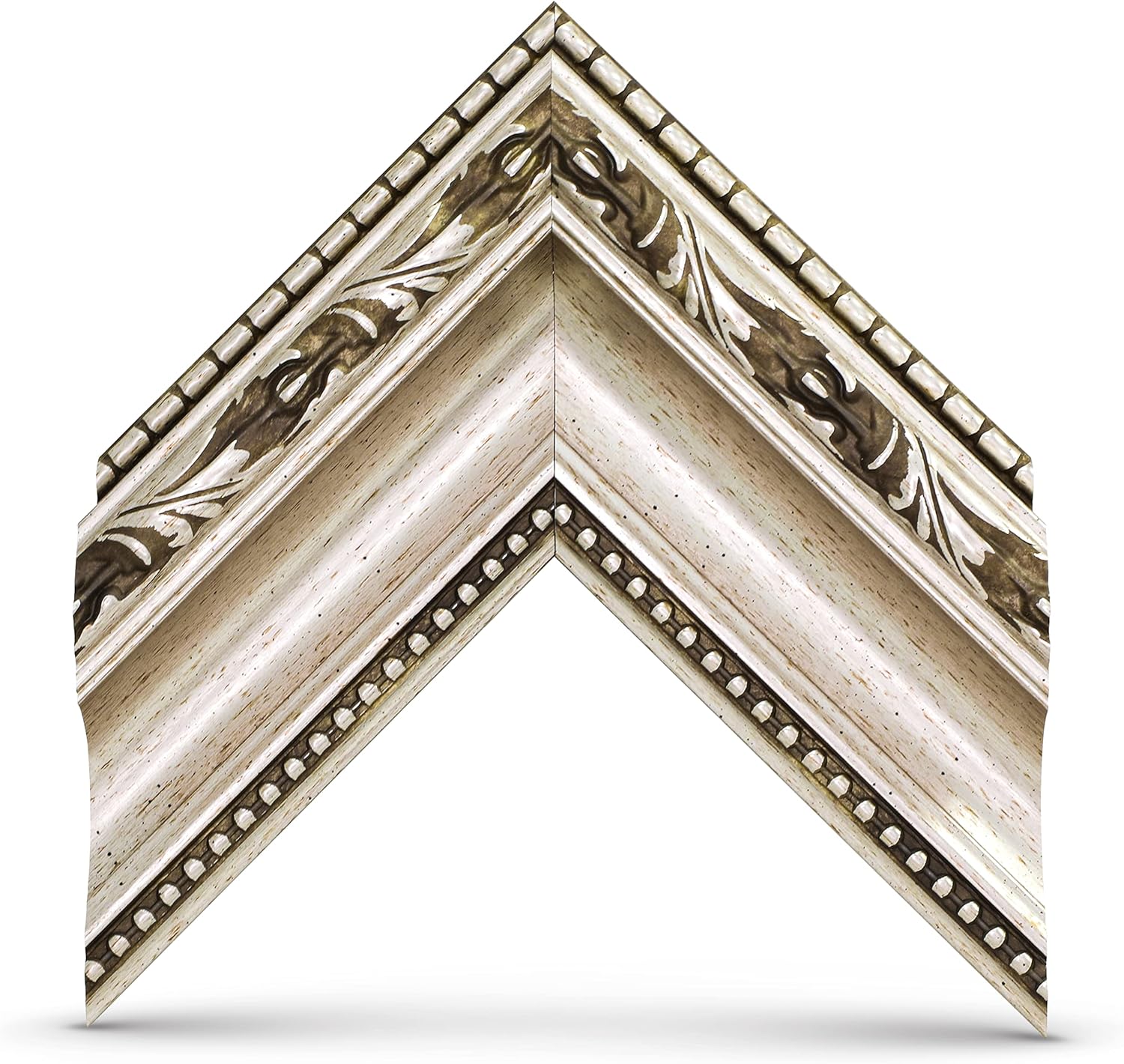 Ornate Silver 32" Premiere Deco TV Frame - Compatible ONLY with Samsung The Frame TVs (Fits 2021-2025, LS03A, LS03B, LS03C, LS03D, LS03FA)