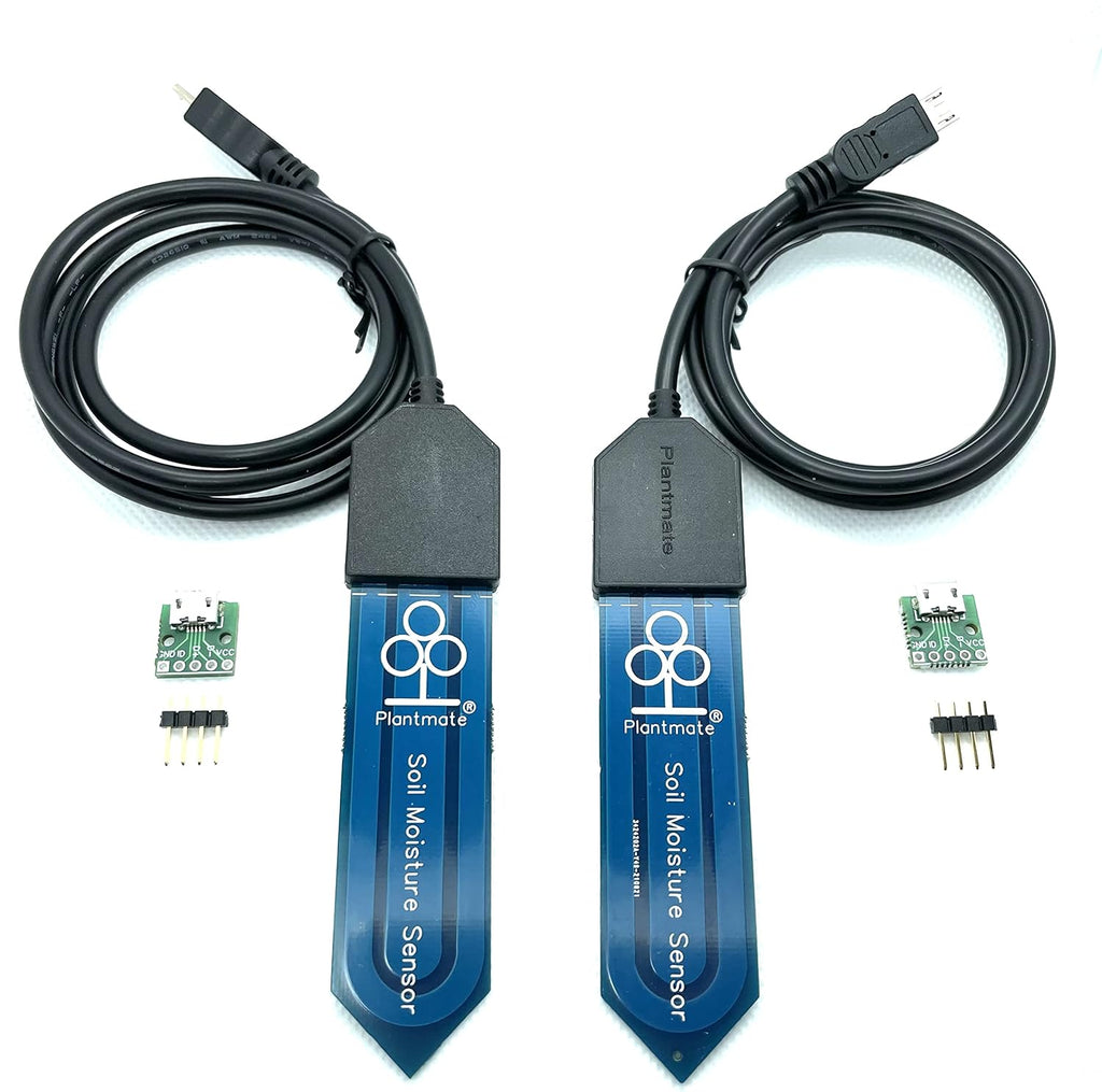 Capacitive Soil Moisture Sensor 3.3V Compatible with Arduino (2-PAC)