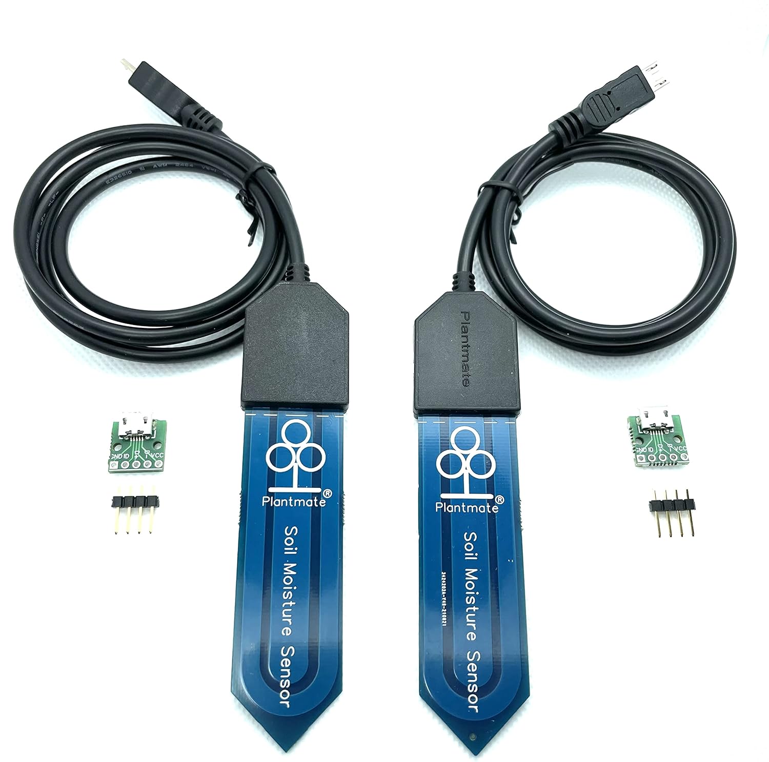 Capacitive Soil Moisture Sensor 3.3V Compatible with Arduino (2-PAC)
