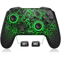 Wireless Switch Controller for Nintendo Switch/Lite/OLED Controller, Switch Controller with a Mouse Touch Feeling on Back Buttons, Extra Switch Pro Controller with Wake-up,Programmable, Turbo Function
