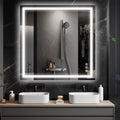 36"x 36" Bathroom Mirror for Over Sink, Anti-Fog LED Bathroom Mirror with Lights, Memory 3 Colors Modes & Dimmable Bathroom Vanity Mirror