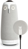 Owl Labs Meeting Owl 3 and Expansion Mic for Meeting Owl 3 - Extend Audio Reach in Larger Spaces by 8 feet (2.5 Meters) in The Direction of The mic.