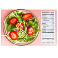 Greater Goods Digital Nutrition Scale – Accurate Macro and Calorie Tracking for Meal Prep, Weight Loss, and Healthy Eating | 2,000 Built-in Foods, Intuitive Nutrition Label Display, 11lb Cap, Pink