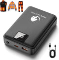 SNOW LEOPARD Heated Vest Battery Pack 7.4v 16000mah Power Bank for Heated Jacket with LED Display Battery Pack for Heating Vest with Dc/USB/Type-C Output for Heated Blanket Clothing for Men Women