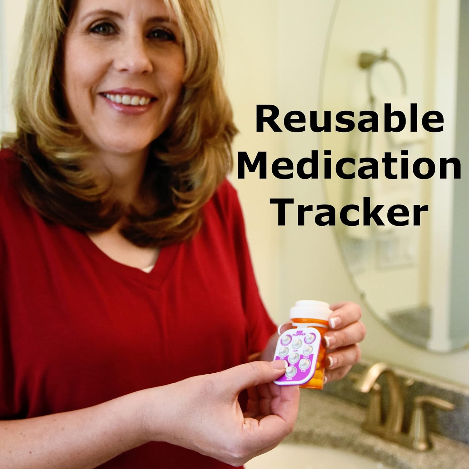 Pill Popper - Memory Aid Medication Dose Tracker (6 Pack)