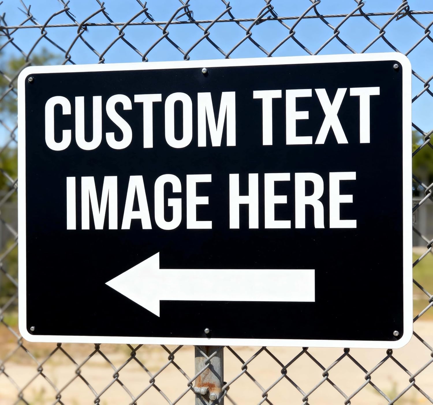 Custom Metal Signs Outdoor, 30x24 Inch, Engineer Grade Reflective Option, .040 Rust-Free Aluminum, UV Protected, Weather/Fade Resistant