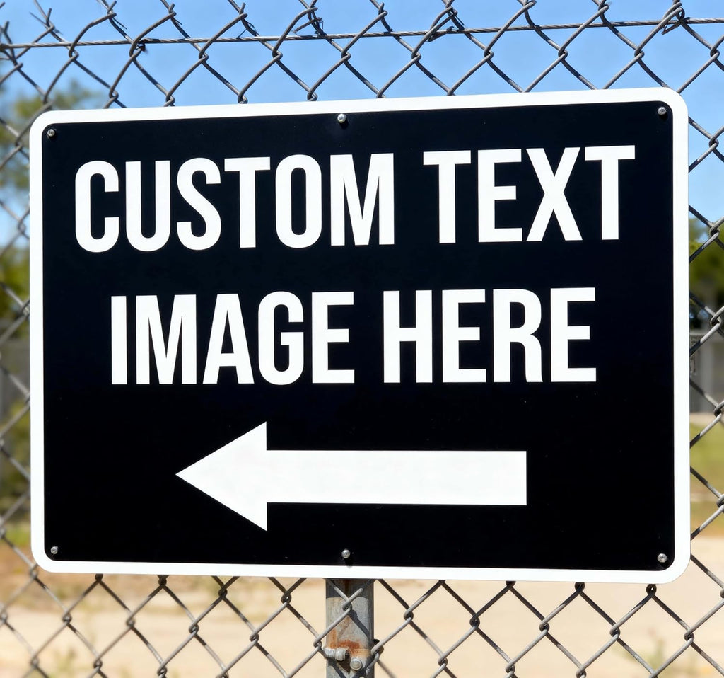 Custom Metal Signs Outdoor, 24x18 Inch, Engineer Grade Reflective Option, .040 Rust-Free Aluminum, UV Protected, Weather/Fade Resistant
