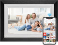 10.1” Frameo WiFi Smart Digital Photo Frame, 32GB with HD IPS Touchscreen, Auto-Rotate, Easy Photo & Video Sharing via Frameo App, Wall Mountable Electronic Gift for Family & Grandparents
