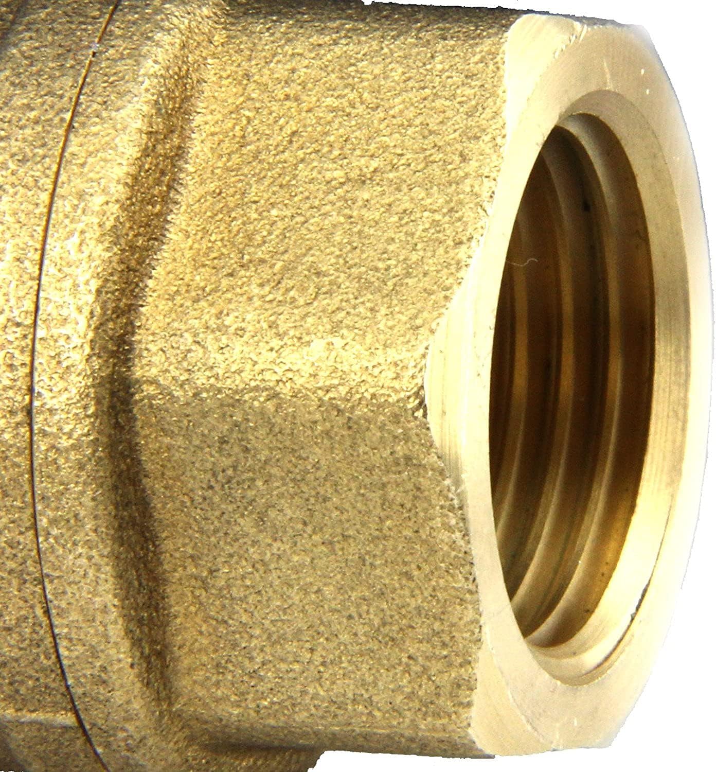 U.S. Solid 1" Motorized Ball Valve 85-265V AC Brass Electrical Ball Valve, 2 Wire Auto Return Setup Normally Closed