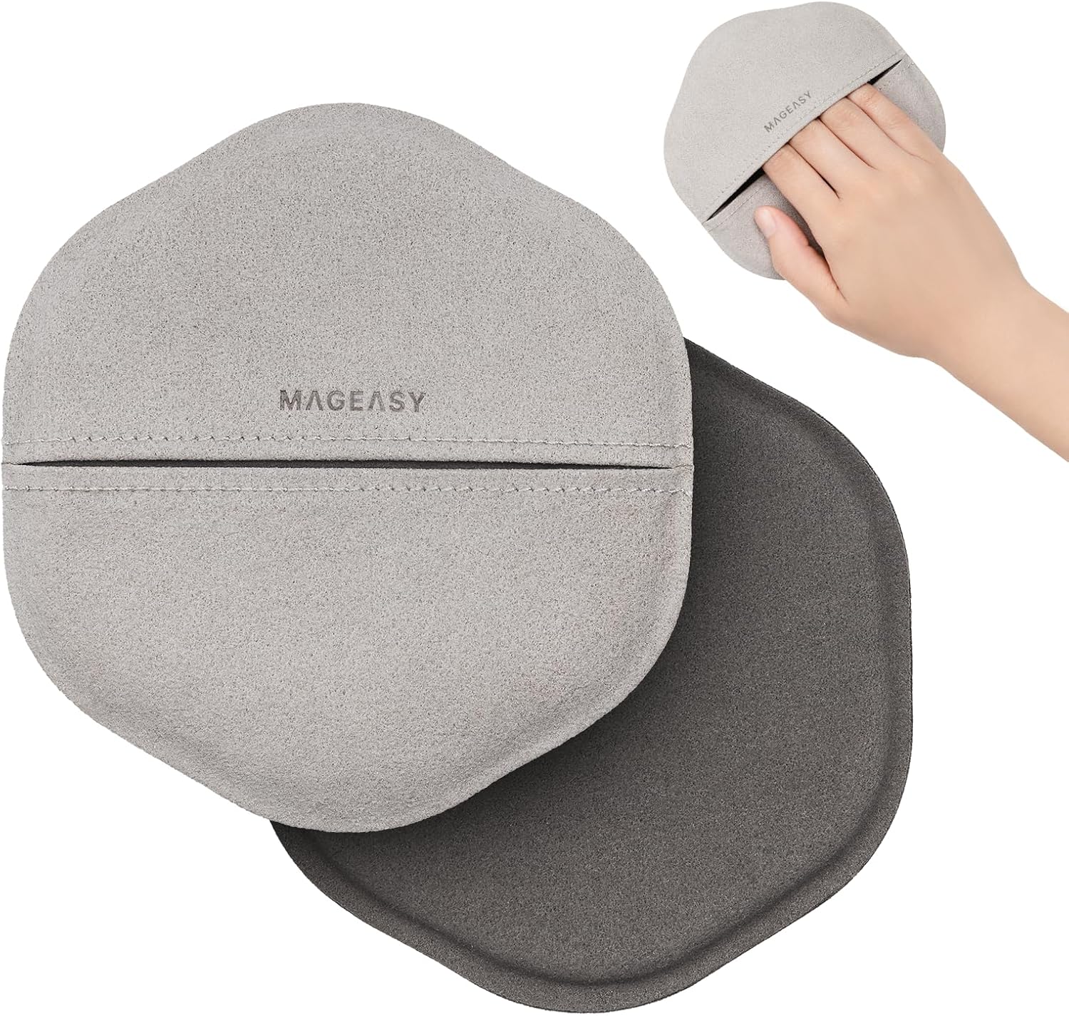 MAGEASY Microfiber Cleaning Cloth for Electronics, iPhone iPad MacBook, Car Screen Cleaner, Keyboards, Eye Glasses, Camera Lens Wipes - No Lint & Streak Free Thick Polishing Cloth Reusable