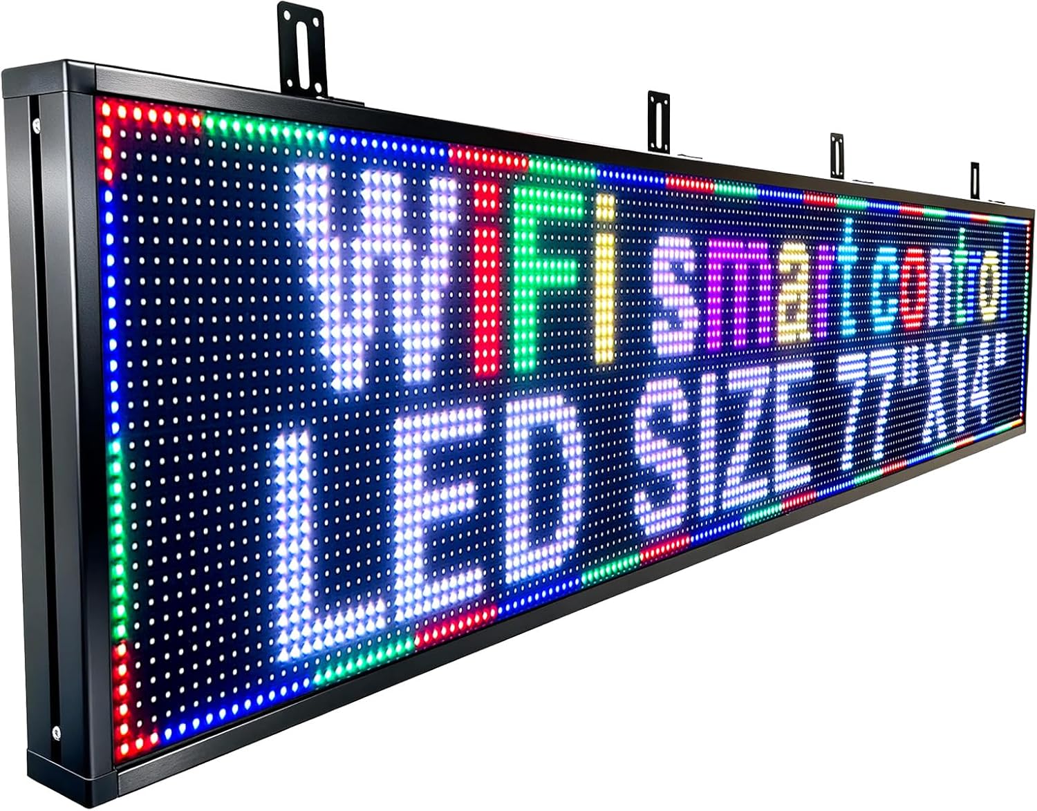P10(77" * 14") Digital Led Car Signs For Window Matrix Panel Screen Panel Ticker Message Board Message Board Display Menu Board Electronic Board For Business
