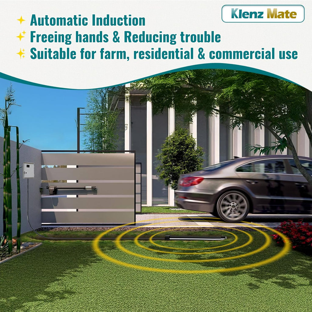 100FT. Upgraded Vehicle Exit Sensor with 100 ft Cable, Automatic Gate Opener Car Detector, Compatible with Mighty Mule,Ghost Controls,LiftMaster Vehicle Door Opening Systems