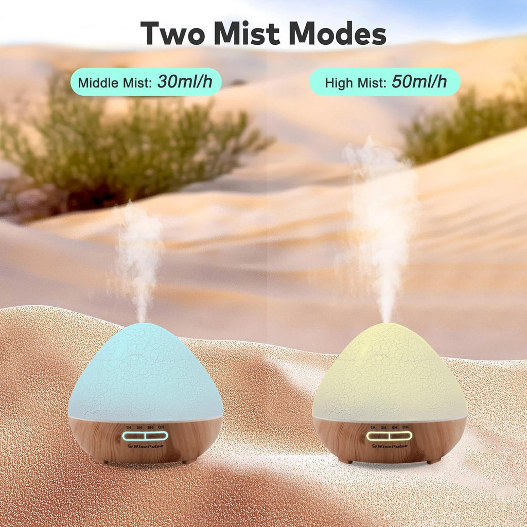 Essential Oil Diffuser for Home: 500ml Oil Diffuser 7 Colors Light Aroma Diffuser with Remote Control for Home, Office, Bedroom, Child’s Room