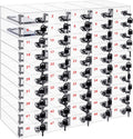 Layhit 50 Slots Cell Phone Locker Box for Classroom Clear Acrylic Cell Phone Storage Cabinet Bin with Door Locks for Classroom School Students Office Factory Employees